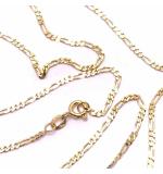 Colar em ouro 18k - Veneziana Feminina Tripla - 45 cm - 2CLO0149