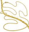 Corrente em ouro amarelo 18k - Jia tipo elos - Masculina - 60 cm -2CLO0187