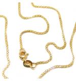 Colar de ouro amarelo 18k - Esteira - Feminino - 40 cm - 2CLO0198