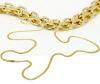 Corrente em ouro amarelo 18k tipo esteira - Masculina - 60 cm Corrente em ouro amarelo 18k tipo esteira - Masculina - 60 cm