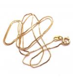 Colar em ouro 18k - Veneziana 45 cm - 2CLO0293