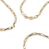 Corrente de ouro amarelo 18k - Elos - 60 cm - 2CLO0300