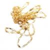 Corrente de ouro amarelo 18k - Cadeado Achatado - Masculina - 70 cm - 2CLO0600 Corrente de ouro amarelo 18k - Cadeado Achatado - Masculina - 70 cm - 2CLO0600