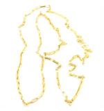 Cordo de ouro 18k - Veneziana aberta - Masculino - 60 cm - 2CLO0500