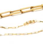 Colar em ouro 18k - Veneziana aberta - Masculino - 60 cm - 2CLO0602