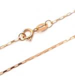 Gargantilha em ouro amarelo 18k - Veneziana aberta - Feminina - 40 cm - 2CLO0558