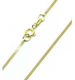 Colar em ouro amarelo 18k - Veneziana dupla - Feminino - 50 cm Colar em ouro amarelo 18k - Veneziana dupla - Feminino - 50 cm