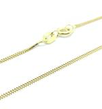 Colar em ouro amarelo 18k - Veneziana dupla - Feminino - 60 cm