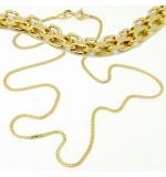 Colar em ouro amarelo 18k - Esteira - 60cm - 2CLO0582