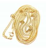 Colar em ouro 18k - Groumette fechada - Masculino - 70 cm - 2CLO0605 Colar em ouro 18k - Groumette fechada - Masculino - 70 cm - 2CLO0605