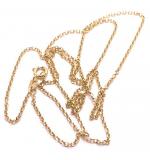 Corrente ouro amarelo 18k - Elos portugueses - 45 cm - 2CLO0606