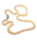 Colar de Prolas - Feminino - com fecho em ouro branco 18k - 2CLP0008