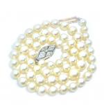 Colar de Prolas - Feminino - com fecho em ouro branco 18k - 2CLP0020