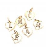 Pingente corao em ouro amarelo 18k - 2CRO0020