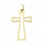 Crucifixos de ouro 18k - Vazado - 2CZO0326