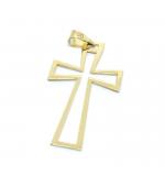 Crucifixos de ouro 18k - Vazado - 2CZO0326