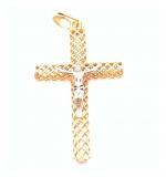 Cruz de ouro amarelo 18k - 2CZO0008