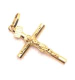 Crucifixo em ouro amarelo 18k - 2CZO0042