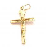 Crucifixo em ouro amarelo 18k - 2CZO0042