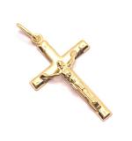 Crucifixo em ouro amarelo 18k - 2CZO0050
