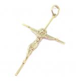 Crucifixo em ouro amarelo 18k - 2CZO00107