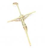 Crucifixo em ouro amarelo 18k - 2CZO00107