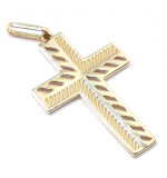 Crucifixo em ouro 18k - 2CZ0276