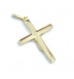 Crucifixo em ouro amarelo 18k - Imagem - 2CZO0309