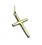 Crucifixos de ouro amarelo fosco 18k - 2CZO0314 Crucifixos de ouro amarelo fosco 18k - 2CZO0314