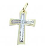 Crucifixos de ouro 18k - Vazado - 2CZO0327