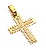 Crucifixos de ouro 18k - Vazado - 2CZO0332