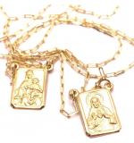 Escapulrio em ouro amarelo 18k - 2GRO0011