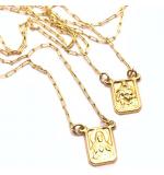 Escapulrio em ouro amarelo 18k - 2GRO0023