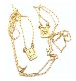 Escapulrio em ouro amarelo 18k - 2GRO0023