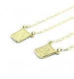 Escapulrio em ouro amarelo 18k - 2GRO0191