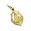 Medalhinha colonial de São Judas Tadeu em ouro 18k - 2MEO0002 Medalhinha colonial de São Judas Tadeu em ouro 18k - 2MEO0002