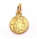 Medalhinha primeira comunho em ouro 18k - 2MEO0014