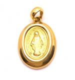 Medalha de Nossa Senhora das Graas em ouro 18k - 2MEO0016