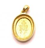 Medalha de Nossa Senhora das Graas em ouro 18k - 2MEO0016