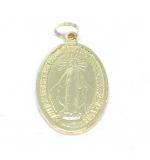 Medalha de Nossa Sra das Graas em ouro 18k - 2MEO0035