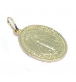 Medalha de Nossa Sra das Graas em ouro 18k - 2MEO0035