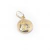 Medalha em ouro amarelo 18k - Agnus Dei - 2MEO0073