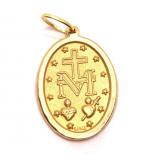 Medalha de Nossa Senhora das Graas em ouro 18k - 2MEO0080