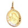 Medalha de Sta Rita de Cassia em ouro 18k - 2MEO0258