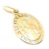 Medalha de São Judas Tadeu em ouro 18k - 2MEO0267 Medalha de São Judas Tadeu em ouro 18k - 2MEO0267