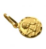 Medalhinha anjo da guarda em ouro 18k - 2MEO0287