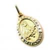 Medalha de Santa Terezinha em ouro 18k - 2MEO0303 Medalha de Santa Terezinha em ouro 18k - 2MEO0303
