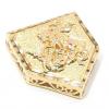 Medalha de ouro amarelo 18k - São Jorge - MEO0317 Medalha de ouro amarelo 18k - São Jorge - MEO0317