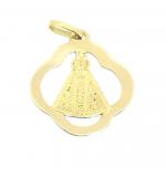 Medalha de Nossa Senhora Aparecida em ouro 18k - 2MEO0367 Medalha de Nossa Senhora Aparecida em ouro 18k - 2MEO0367