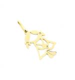 Pingente em ouro amarelo 18k - Boneco - 2PEO0126